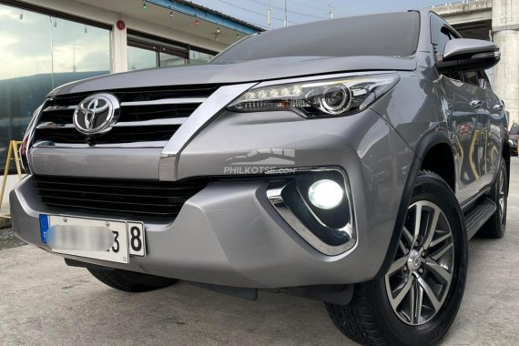Top of the Line Toyota Fortuner V AT Low Mileage Slightly Used.  Scanned. Inspected. 360° Camera