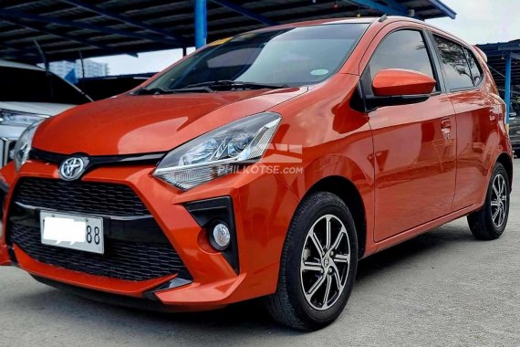 Orange 2023 Toyota Wigo Hatchback for sale