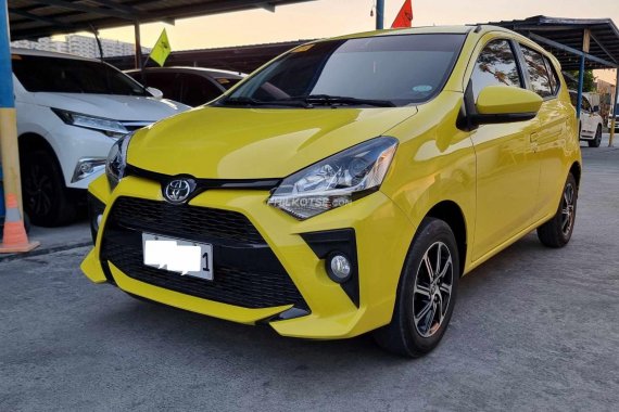 Selling Yellow 2023 Toyota Wigo Hatchback affordable price