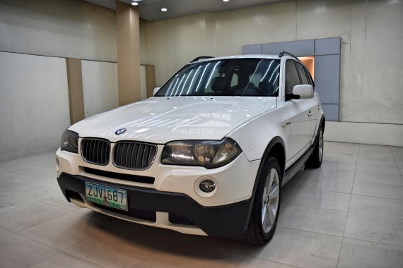 2007 BMW  X3 2.5L  Gasoline   Alpine White  Automatic   498t Negotiable Batangas Area