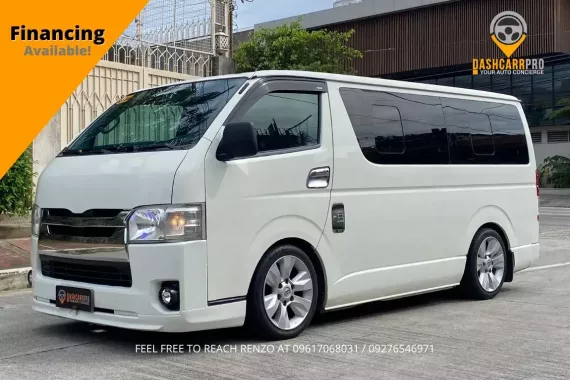 2015 Toyota HiAce Commuter Manual