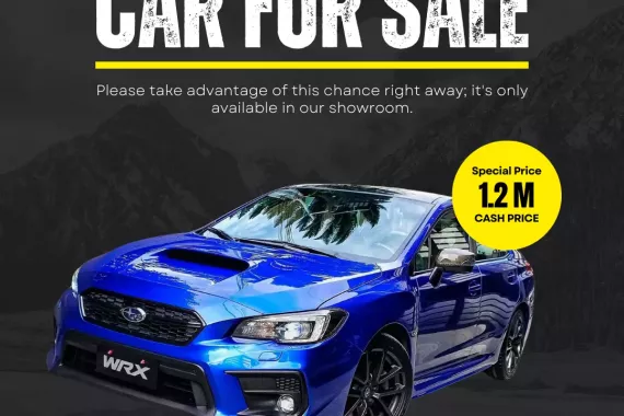 2018 SUBARU WRX AWD A/T 