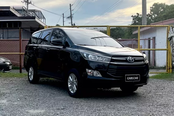 2018 Toyota  Innova E 2.0 MT Petrol	