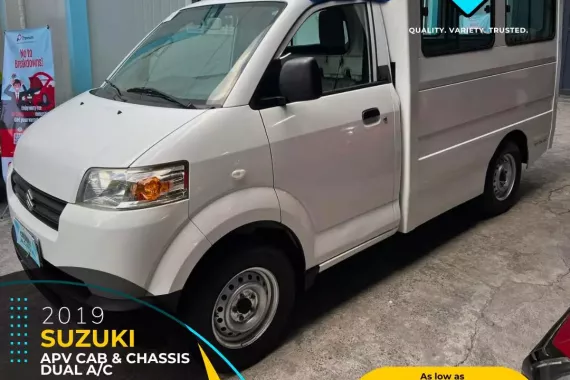 2019 SUZUKI APV CAB & CHASSIS MT (Dual A/C)