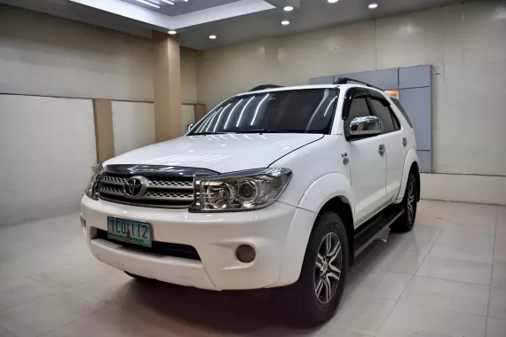 2011  Toyota  Fortuner G 4x2 2.5L  Freedom White  Automatic   Diesel  618t Negotiable Batangas Area