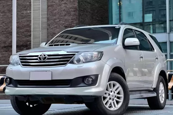 2014 Toyota Fortuner 4x2 V Diesel Automatic👋👋TRUSTED ☎️0927-985-0198/JESSEN