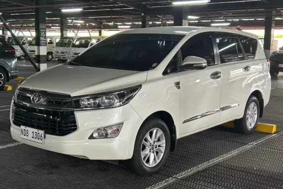 2016 Toyota Innova 2.8G Pearl White Manual Transmission