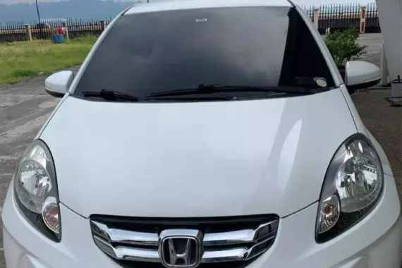 Used White 2015 Honda Brio Amaze  1.3 S AT for sale