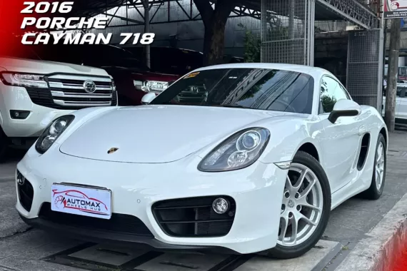 2016 Porsche Cayman 718