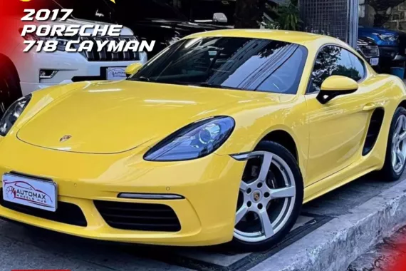 2017 Porsche Cayman 718