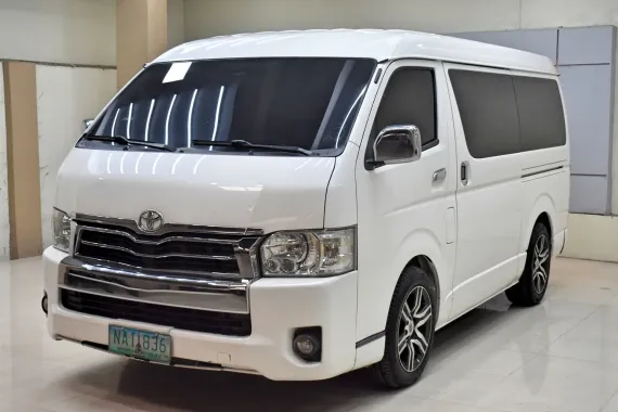 2009 Toyota  Hi Ace Super Grandia   2.5L Diesel  White  Pearl Automatic  728t Negotiable Batangas Ar