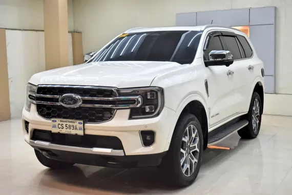 2024  Ford  Everest 2.0L  Titanium Plus 4x4 10 Automatic   Snow Flake White Pearl  Diesel  2,198m Ne