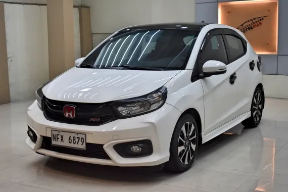 2020  Honda  Brio Rs 1.2L HatchBack  A/T Taffeta White Gasoline  468t Negotiable Batangas Area