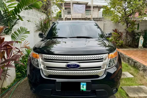 2013 FORD EXPLORER 2.0L ECOBOOST XLT BLACK 