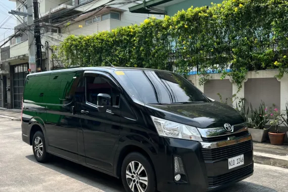 Selling used Black 2023 Toyota Hiace Van by trusted seller