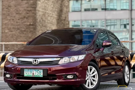 🔥2012 Honda Civic 1.8, AT, Gas🔥Legit low mileage 57k kms only‼️📞Yumi Yamagiwa-09164860393