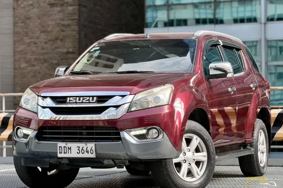 🔥2016 Isuzu MUX LSA 4x2 3.0, AT, Gas🔥Legit low mileage 30k kms only‼️📞Yumi Yamagiwa-09164860393