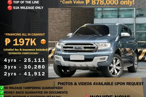 2016 FORD EVEREST TITANIUM PLUS 3.2 4X4 w/ Sunroof AUTOMATIC DIESEL Call 09171935289
