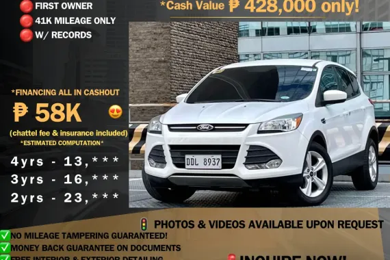 2015 FORD ESCAPE SE 4X2 1.6 GAS AUTOMATIC Call us for viewing 09171935289 look for Regina Nim