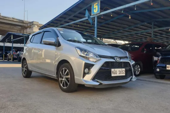 Pre-owned Brightsilver 2021 Toyota Wigo  1.0 G AT for sale