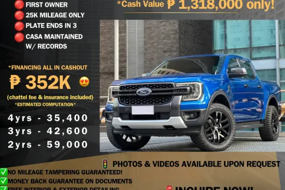 2023 FORD RANGER SPORT 4X4 2.0 AUTOMATIC DIESEL Call us for viewing 09171935289 look for Regina Nim