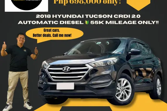 2018 Hyundai Tucson CRDI 2.0 Automatic Diesel  ☎️ 09279850198 / JESSEN” Kakotse “MENDOZA 🚘🚙