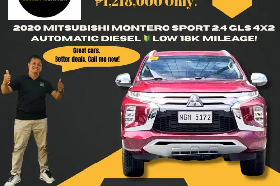 2020 Mitsubishi Montero Sport 2.4 GLS 4x2 AT Dsl ☎️ 09279850198  JESSEN” Kakotse “MENDOZA 🚘🚙