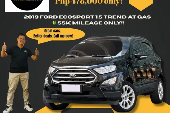 2019 Ford Ecosport 1.5 Trend AT Gas ☎️ 📲09279850198 / JESSEN “Kakotse”MENDOZA🚘🚗🚙