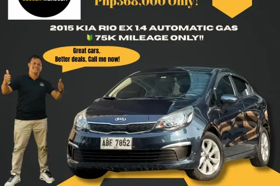 2015 Kia Rio EX 1.4 Automatic Gas 🔰CALL NOW!! ☎️ 09279850198  JESSEN” Kakotse “MENDOZA  🚘🚙