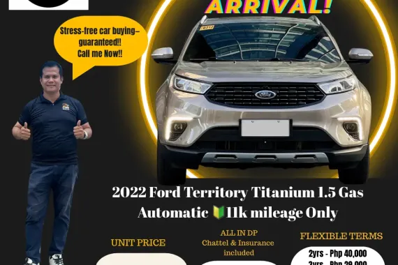 2022 Ford Territory Titanium 1.5 Gas AT 🔰CALL NOW!! ☎️ 09279850198 / JESSEN” Kakotse “MENDOZA 