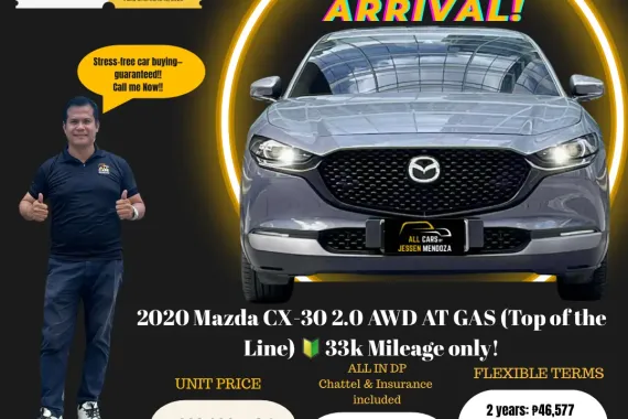 2020 Mazda CX-30 2.0 AWD AT GAS (Top of the Line) ☎️ 09279850198 / JESSEN” Kakotse “MENDOZA 🚘🚙