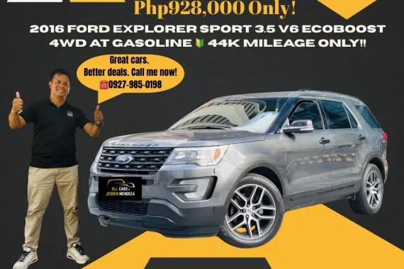 2016 Ford Explorer Sport 3.5 V6 Ecoboost 4WD At  ☎️09279850198 / JESSEN” Kakotse “MENDOZA 🚘🚙