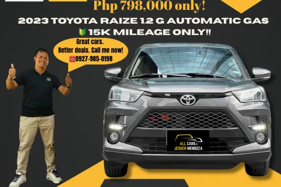 2023 Toyota Raize 1.2 G Automatic Gas 🔰CALL NOW!! ☎️ 09279850198 / JESSEN” Kakotse “MENDOZA  🚘🚙