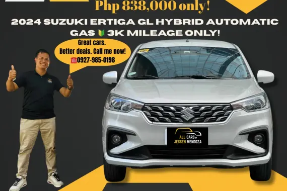 2024 Suzuki Ertiga GL Hybrid AT  Gas ☎️ 📲 09279850198 / JESSEN “Kakotse”MENDOZA  🚘🚙