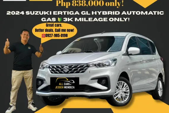 2024 Suzuki Ertiga GL Hybrid Automatic Gas ☎️ 09279850198 / JESSEN” Kakotse “MENDOZA 🚘🚙