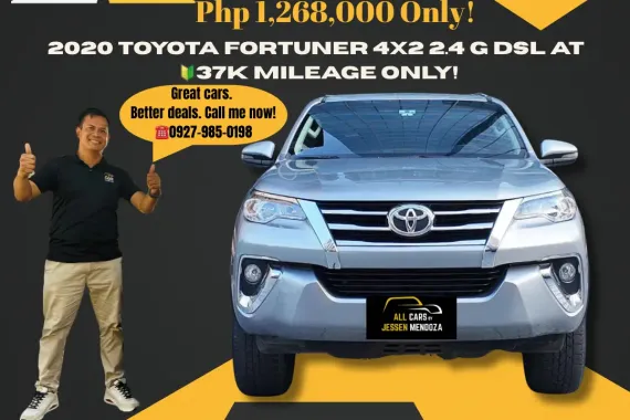 2020 TOYOTA FORTUNER 4X2 2.4 G Dsl AT  ☎️09279850198 / JESSEN” Kakotse “MENDOZA 🚙🚘