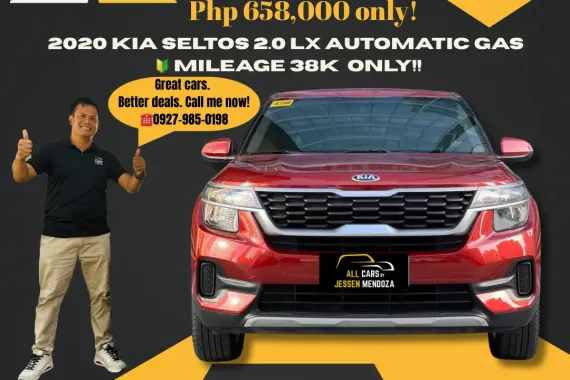 2020 Kia Seltos 2.0 LX Automatic Gas ☎️ 09279850198 / JESSEN” Kakotse “MENDOZA