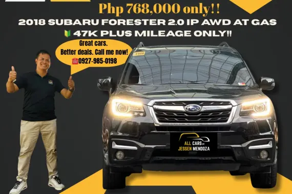 2018 Subaru Forester 2.0 IP AWD AT Gas 🔰CALL NOW  ☎️09279850198/ JESSEN “KAKOTSE “MENDOZA 