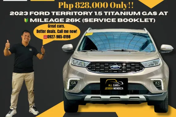 2023 Ford Territory 1.5 Titanium Gas AT🔰 🔰CALL NOW  ☎️09279850198/ JESSEN “KAKOTSE “MENDOZA 
