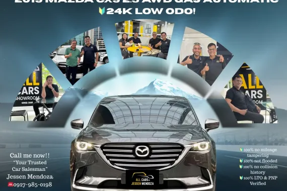 2019 Mazda CX9 2.5 AWD Gas Automatic 🔰CALL NOW  ☎️09279850198/ JESSEN “KAKOTSE “MENDOZA 