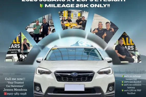2020 Subaru XV 2.0i-S Eyesight 🔰CALL NOW  ☎️09279850198/ JESSEN “KAKOTSE “MENDOZA 