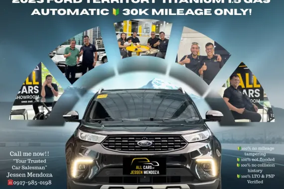2023 Ford Territory Titanium 1.5 Gas AT 🔰CALL NOW  ☎️09279850198/ JESSEN “KAKOTSE “MENDOZA 
