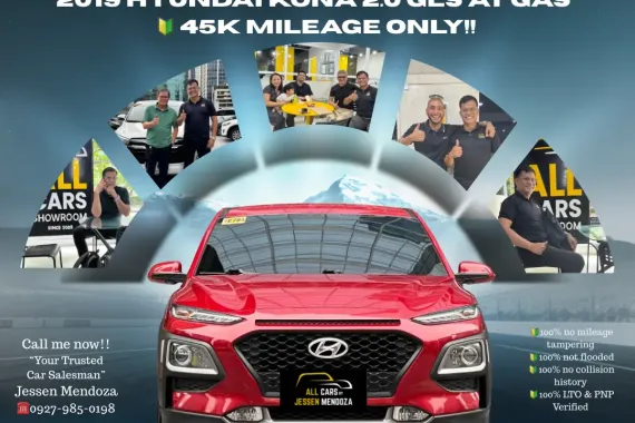2019 Hyundai Kona 2.0 GLS AT GAS 🔰CALL NOW  ☎️09279850198/ JESSEN “KAKOTSE “MENDOZA 
