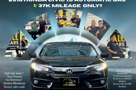 2018 Honda Civic 1.8 Automatic Gas 🔰CALL NOW!! ☎️ 09279850198 / JESSEN” Kakotse “MENDOZA 🚘🚙