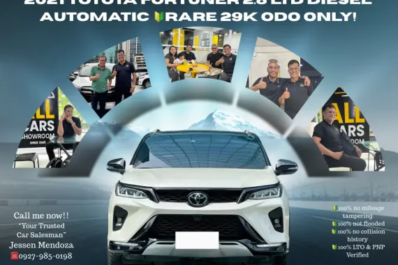 2021 Toyota Fortuner 2.8 LTD Diesel AT 🔰CALL NOW  ☎️09279850198/ JESSEN “KAKOTSE “MENDOZA 