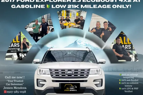 2017 Ford Explorer 2.3 Ecoboost 4x2 AT Gas ☎️09279850198/ JESSEN “KAKOTSE “MENDOZA 