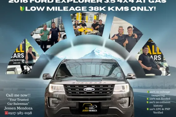 2016 Ford Explorer 3.5 4x4 AT Gas 🔰CALL NOW!! ☎️ 09279850198 / JESSEN” Kakotse “MENDOZA  🚘🚙