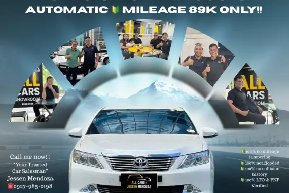 2012 Toyota Camry 2.5 G Gas Automatic 🔰CALL NOW ☎️09279850198/ JESSEN “KAKOTSE “MENDOZA 