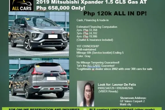 PRE-OWNED!!! 2019 Mitsubishi Xpander 1.5 GLS Gas Automatic ‼️🔥09928482945 Look for Leonor De Felix