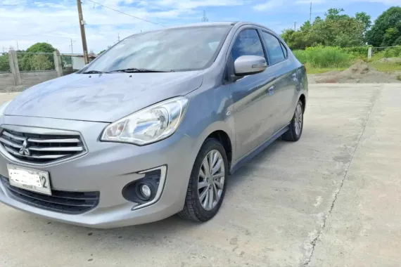 Selling Grey 2015 Mitsubishi Mirage G4  GLS 1.2 CVT